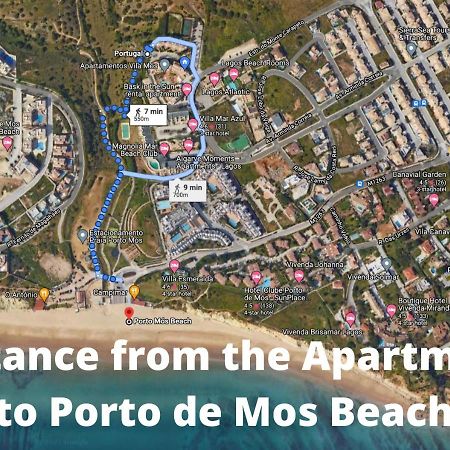 Large Penthouse Near Porto De Mos Beach With Magnificent Views In לאגוּ‏ש מראה חיצוני תמונה