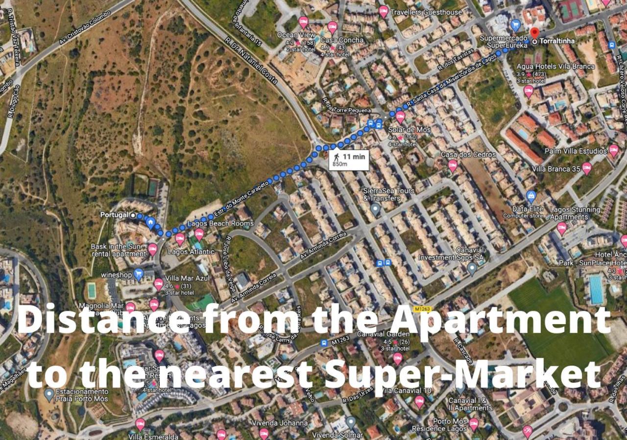 Large Penthouse Near Porto De Mos Beach With Magnificent Views In לאגוּ‏ש מראה חיצוני תמונה